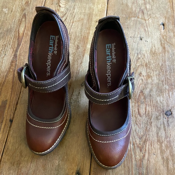 Shoes - Timberland Earthkeepers Mary Jane heels. 6.5 NWOT